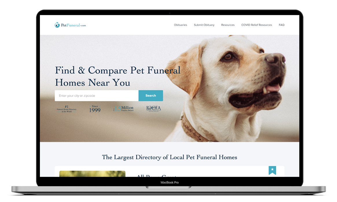 Pet Funeral Homes